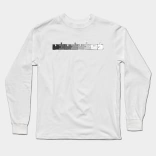 Greyscale Puzzle Long Sleeve T-Shirt